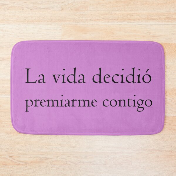 Item preview, La Vida Decidio Premiarme Contigo  designed and sold by TropiCol Creations.