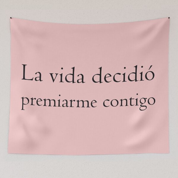Item preview, La Vida Decidio Premiarme Contigo  designed and sold by TropiCol Creations.