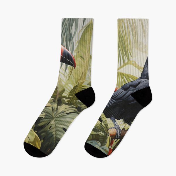 Item preview, Toucan in the forest, realistic style designed and sold by LilithRouge.