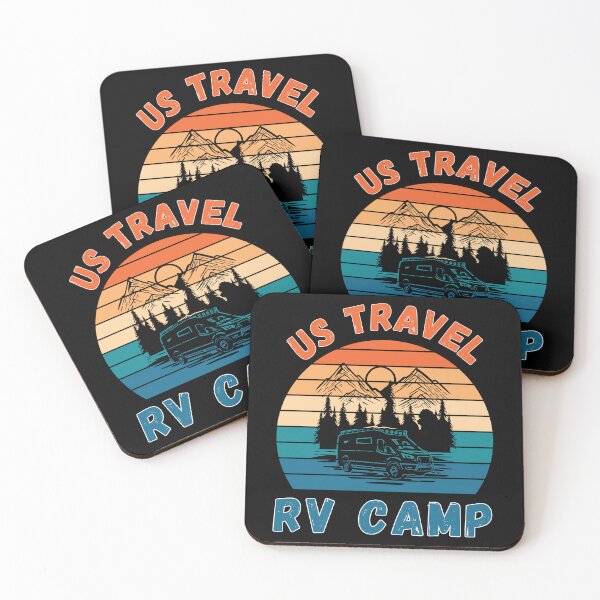 Item preview, Us Travel Rv Camp designed and sold by ArtisShops.