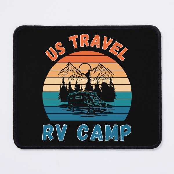 Item preview, Us Travel Rv Camp designed and sold by ArtisShops.