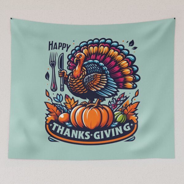 Item preview, Thanksgiving turkey graphic symbol designed and sold by JaroDesign2023.