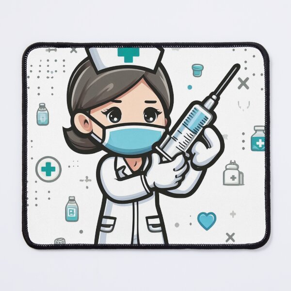 Item preview, Nurse with syringe designed and sold by BitWorks.