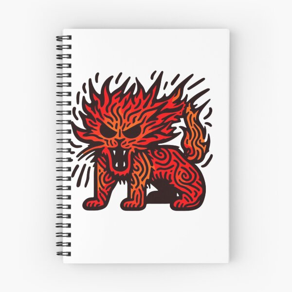 Item preview,  fiery lion angry lion designed and sold by sharon1210.
