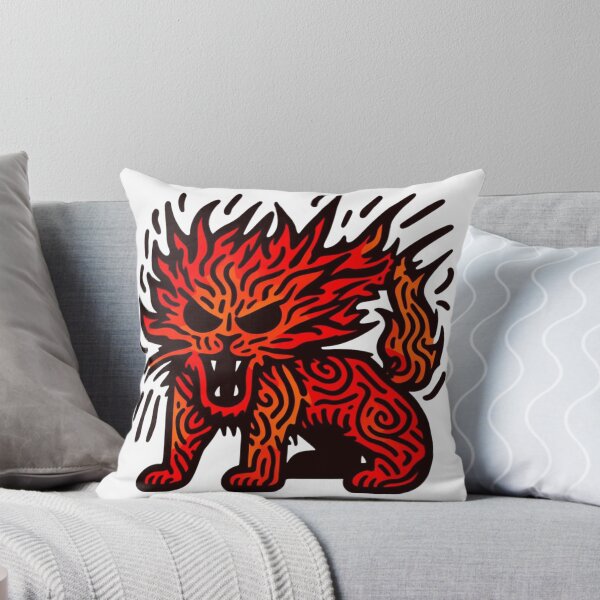 Item preview,  fiery lion angry lion designed and sold by sharon1210.