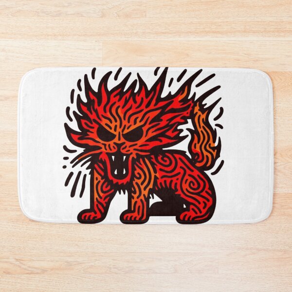 Item preview,  fiery lion angry lion designed and sold by sharon1210.