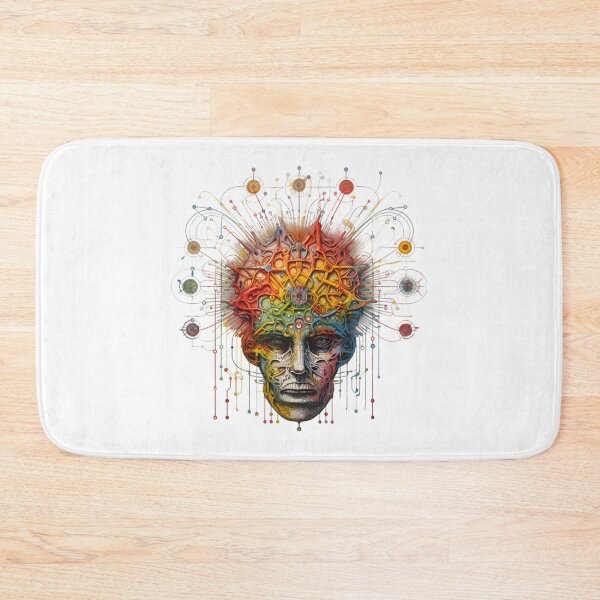 Item preview, Brain magnetism chakra and mandala power design. Best choice for meditation! designed and sold by AiApparel24-art.
