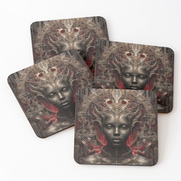 Item preview, Futuristic Cyberpunk Queen designed and sold by A-T-H.