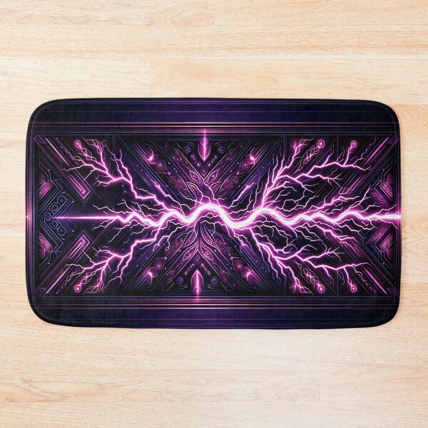 Item preview, Neon Pulses: Symphony in Purple designed and sold by CristalineDart.