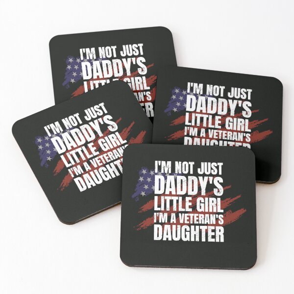 Item preview, I'm Just Not A Daddy's Little Girl I'm A Veteran Daughter designed and sold by DrawHandArt.