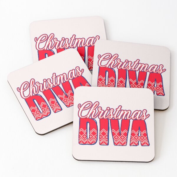 Item preview, Preppy Sweater Cute Christmas Diva designed and sold by Renata Illustrata.