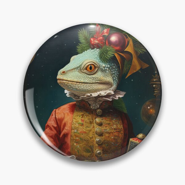 Item preview, Elizabethan Playhouse - Christmas Lizard designed and sold by KieraJewel.