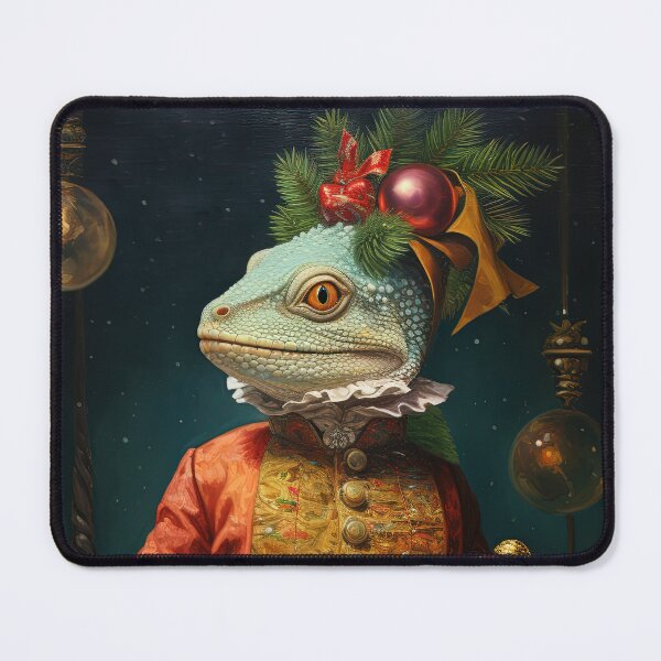 Item preview, Elizabethan Playhouse - Christmas Lizard designed and sold by KieraJewel.