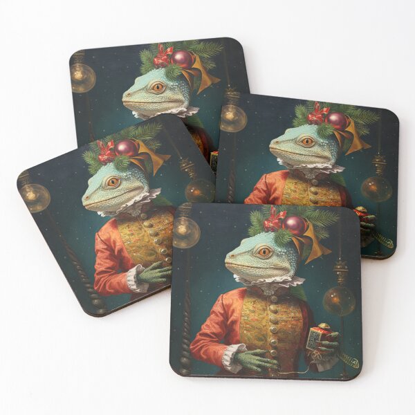 Item preview, Elizabethan Playhouse - Christmas Lizard designed and sold by KieraJewel.