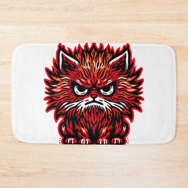 Item preview, Angry cat upset kitty furious furball designed and sold by sharon1210.
