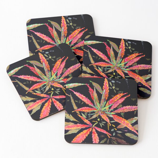 Item preview, Beautiful Red cannabis plant designed and sold by K Mussack.