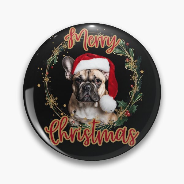 Item preview, Festive Frenchie - Christmas French Bull Dog designed and sold by DarlingsTees.