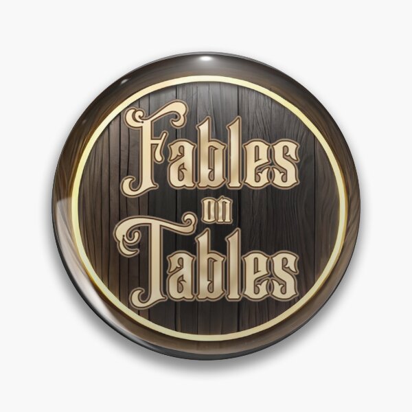 Item preview, Fables on Tables 2023 Logo Circle designed and sold by JL HT.
