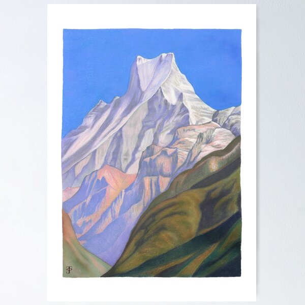 Item preview, Machapuchare, Nepal designed and sold by David Browne Art.