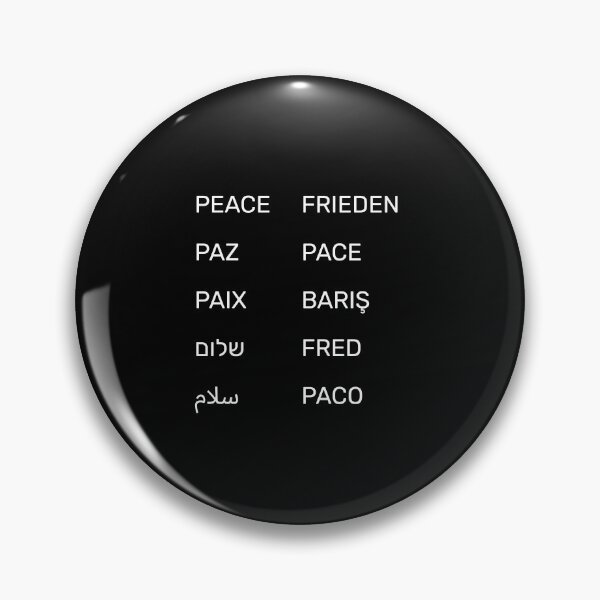 Item preview, Peace in many languages designed and sold by Inspirationmotivation.