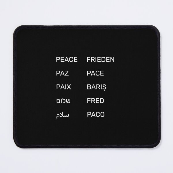 Item preview, Peace in many languages designed and sold by Inspirationmotivation.