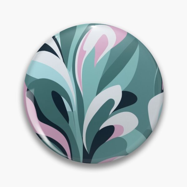 Item preview, Cool Winter / True Winter pattern, skin-tone matching, personal color analysis, PCA, abstract floral design designed and sold by look4seasons.