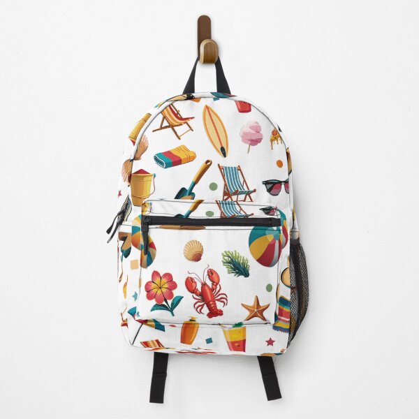 Item preview, Retro Beach Pattern designed and sold by ArtFactoryAI.
