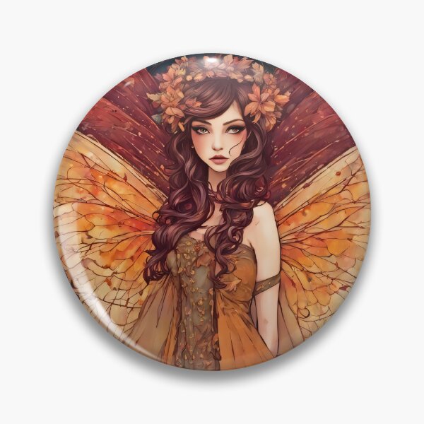 Item preview, Yasmine - Autumn Abstract Fairy designed and sold by FaerieFusion.