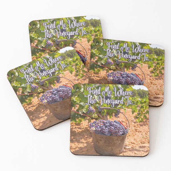 Item preview, Find Me Where The Vineyard Is... designed and sold by TidyKitchenInc.