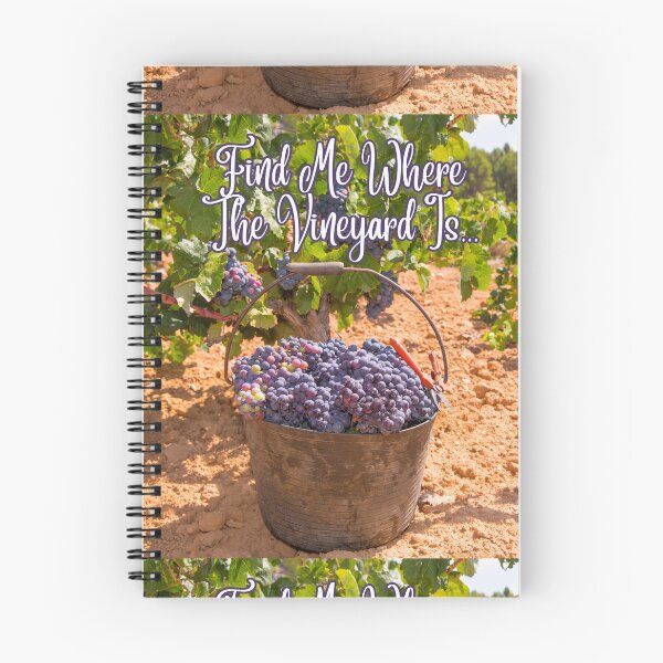 Item preview, Find Me Where The Vineyard Is... designed and sold by TidyKitchenInc.