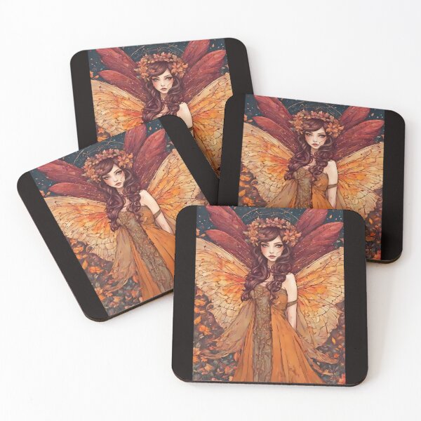 Item preview, Yasmine - Autumn Abstract Fairy designed and sold by FaerieFusion.
