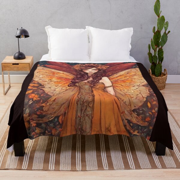Item preview, Yasmine - Autumn Abstract Fairy designed and sold by FaerieFusion.