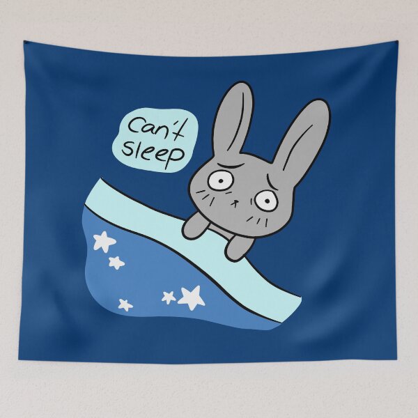 Item preview, Can't Sleep Bunny designed and sold by SaradaBoru.
