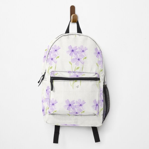 Item preview, Trio of Purple Flowers Pattern designed and sold by Taphath Foose Artist.