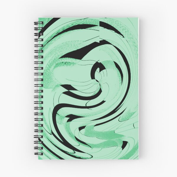 Item preview, Abstract Twirls and Swirls and Bursting Lights in Sea Chriatmas Green  designed and sold by deniselynnimage.