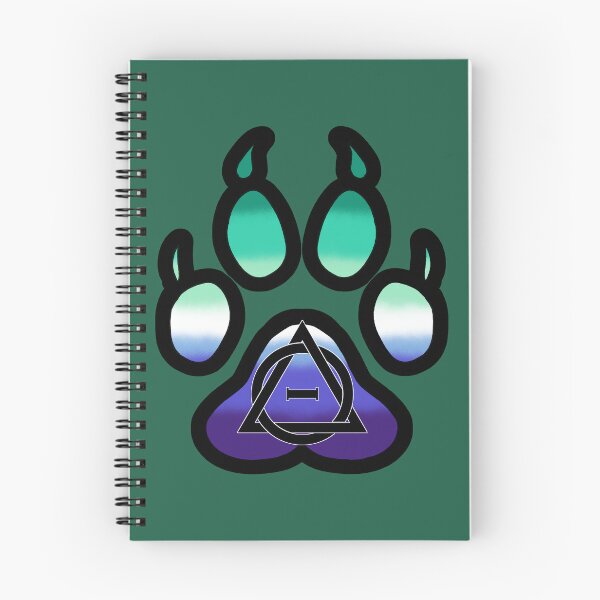 Item preview, MLM Therian Pride Wolf Paw designed and sold by ChaotixDragon.