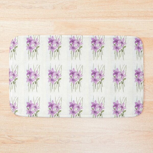 Item preview, Fuchsia Flowers Watercolor Pattern designed and sold by Taphath Foose.