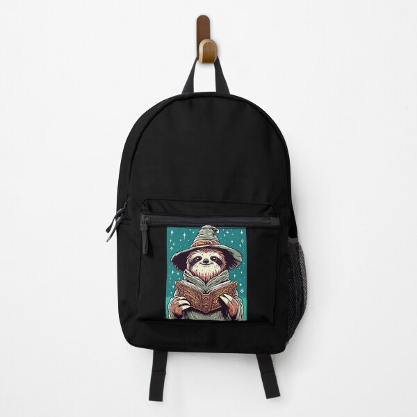 Item preview, Retro Sloth Wizard designed and sold by TomFrontierArt.