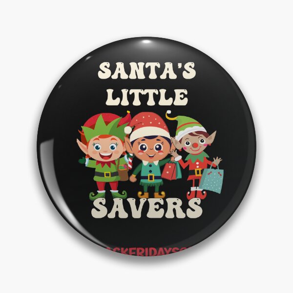 Item preview, Funny Black Friday Squad Santa's Little Savers Christmas designed and sold by tamdevo1.