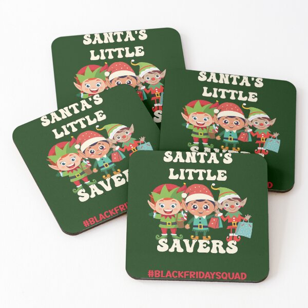 Item preview, Funny Black Friday Squad Santa's Little Savers Christmas designed and sold by tamdevo1.