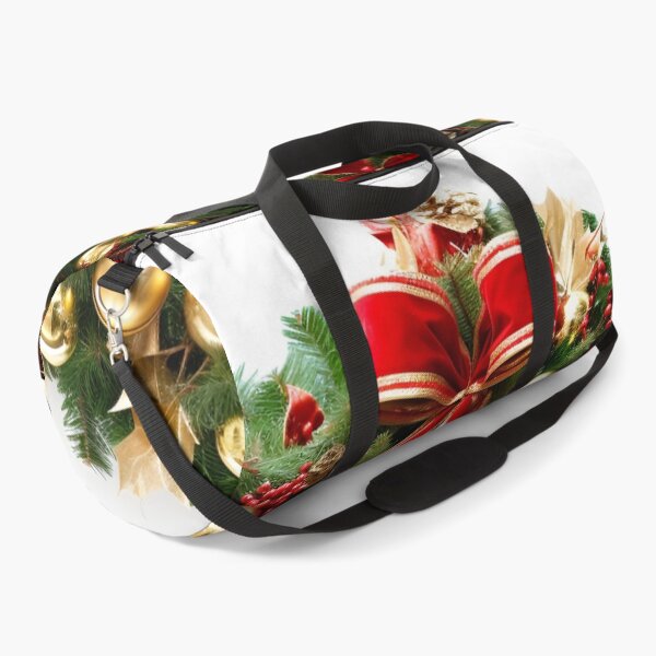 Item preview, Decorative Christmas holiday wreath print designed and sold by dcrc.