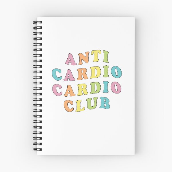 Aperçu de l'œuvre Anti Cardio Cardio Club | Fitness, Cardio - créée et vendue par PurpleLoveStore.