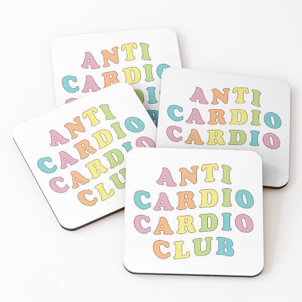 Item preview, Anti Cardio Cardio Club | Fitness, Cardio -  designed and sold by PurpleLoveStore.