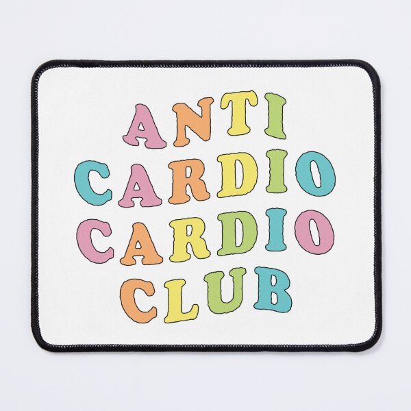 Item preview, Anti Cardio Cardio Club | Fitness, Cardio - designed and sold by PurpleLoveStore.