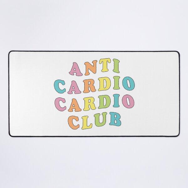 Item preview, Anti Cardio Cardio Club | Fitness, Cardio -  designed and sold by PurpleLoveStore.