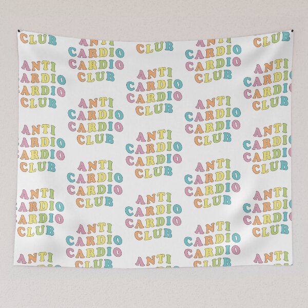 Artikelvorschau, Anti Cardio Cardio Club | Fitness, Cardio - entworfen und verkauft von PurpleLoveStore.
