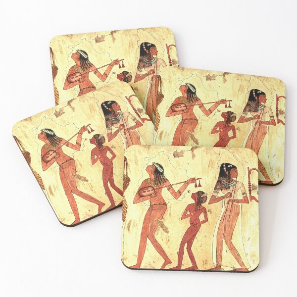 Item preview, Egyptian musicians designed and sold by frederic Lecut.
