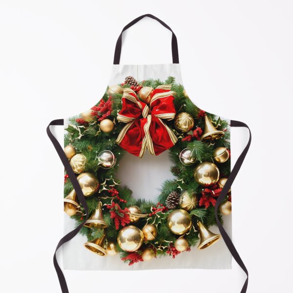 Item preview, decorative christmas holiday wreath print designed and sold by dcrc.