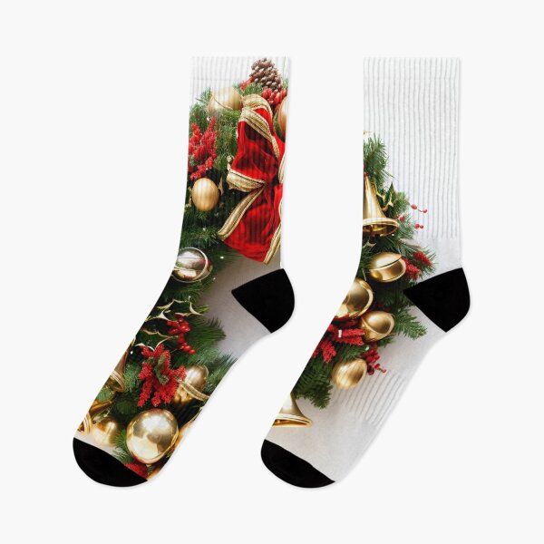 Item preview, decorative christmas holiday wreath print designed and sold by dcrc.