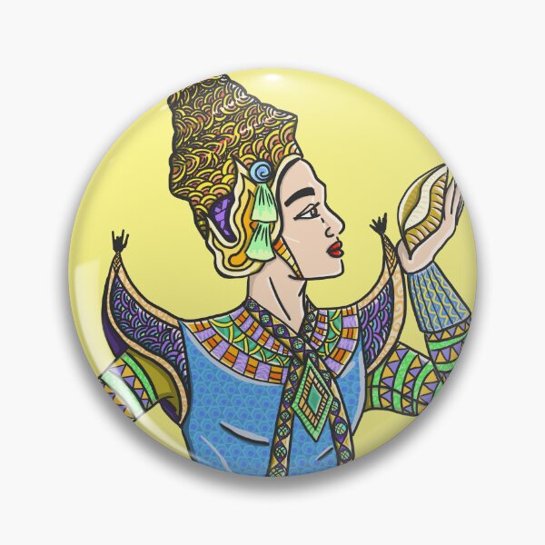 Item preview, Thai dancer with shell designed and sold by pleplerIT.